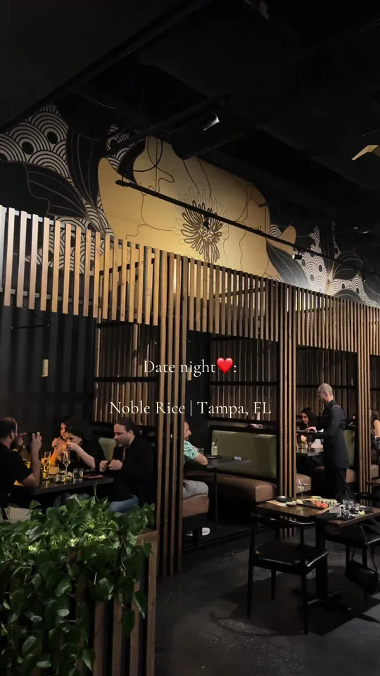 Video at Noble Rice, Tampa