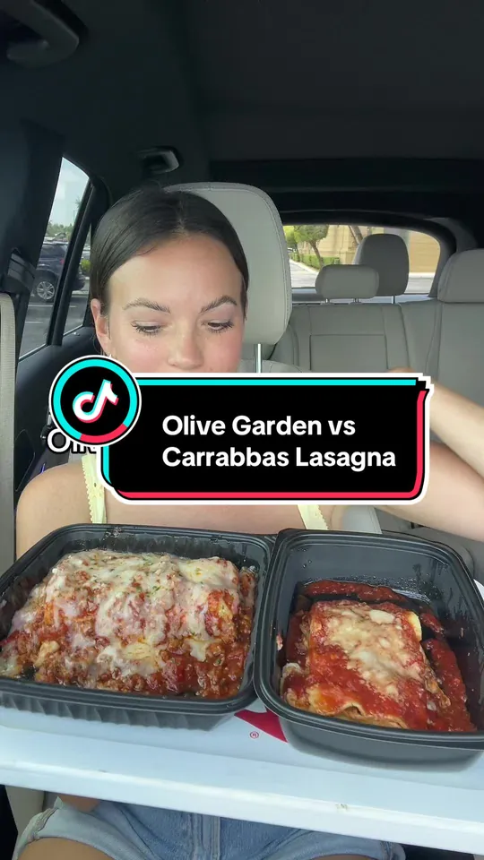 Lasagna at Olive Garden Italian Restaurant, Tampa