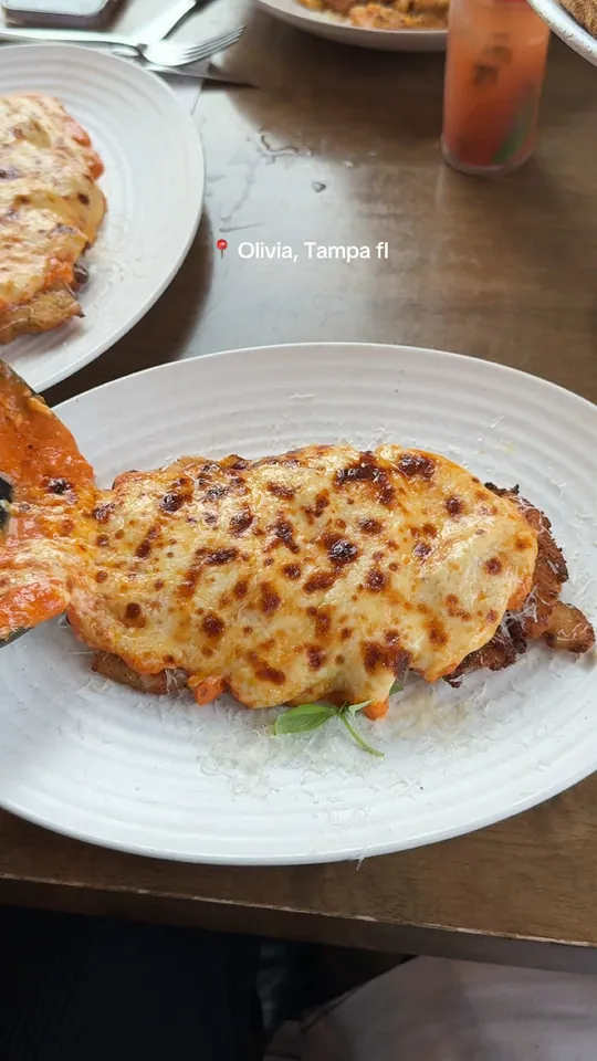 Chicken at Olivia, Tampa – $16 on the menu