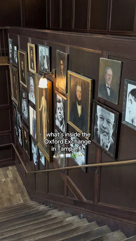 Video at Oxford Exchange, Tampa