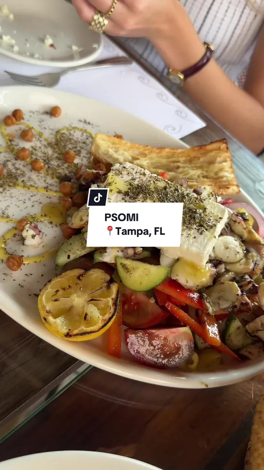 Brunch at Psomi, Tampa