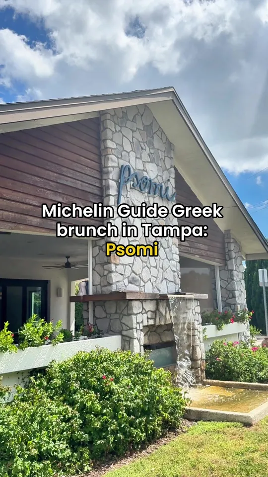 Brunch at Psomi, Tampa