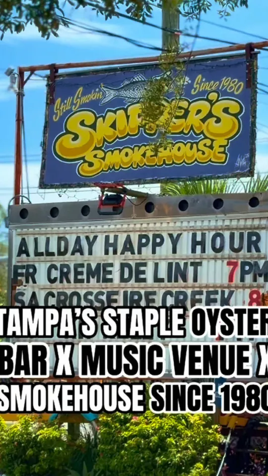 Oysters at Skipper's Smokehouse, Tampa