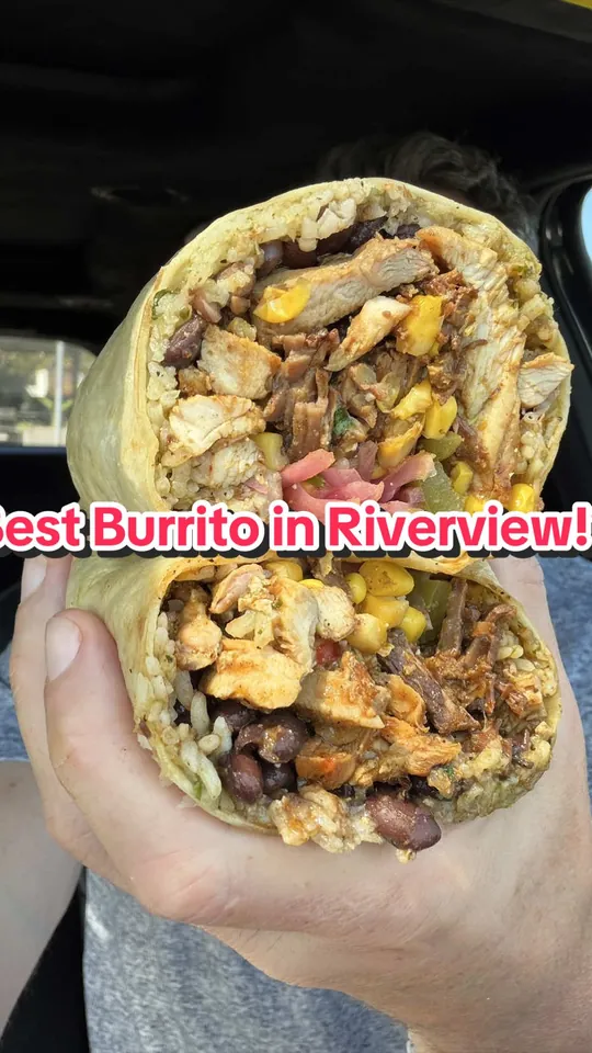 Burrito at Taco Dirty, Tampa