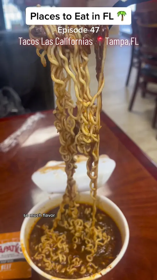 Ramen at Tacos Las Californias, Tampa
