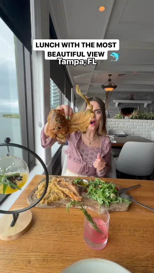 Calamari at The Rusty Pelican, Tampa
