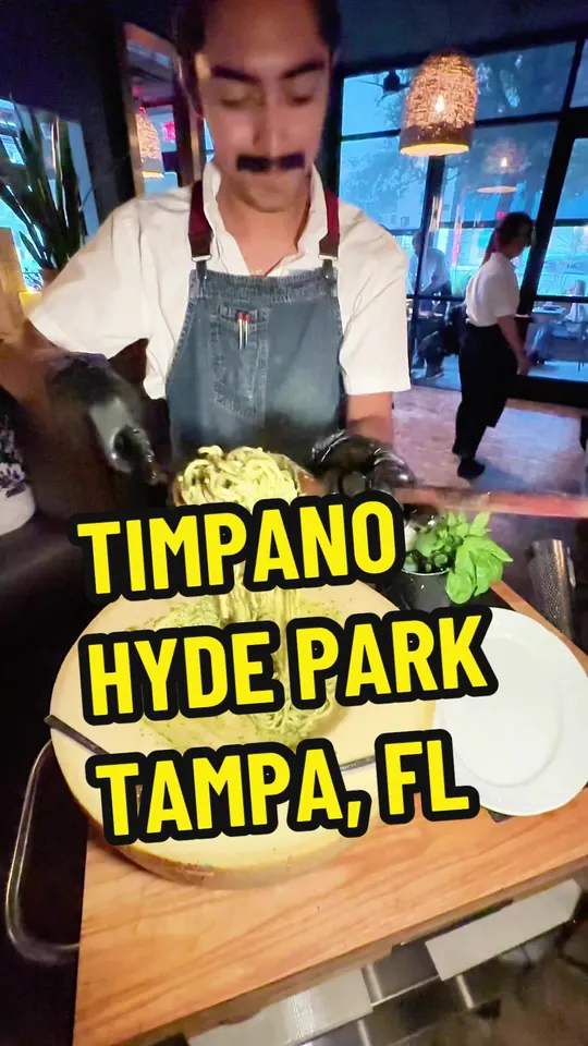 Calamari at Timpano Hyde Park, Tampa