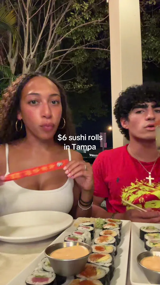 Sushi at Water + Flour, Tampa