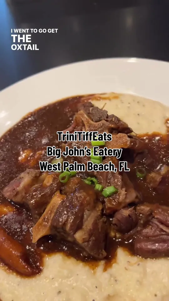 Oxtail at Big John's Eatery, West Palm Beach
