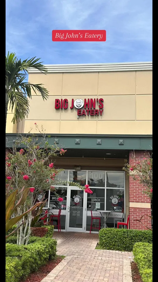 Video at Big John's Eatery, West Palm Beach