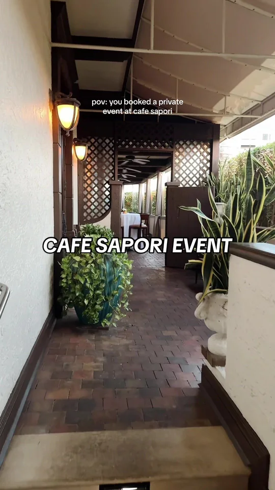 Video at Cafe Sapori, West Palm Beach
