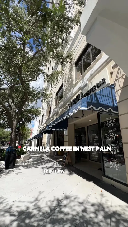 Coffee at Carmela Coffee - Village Commons, West Palm Beach
