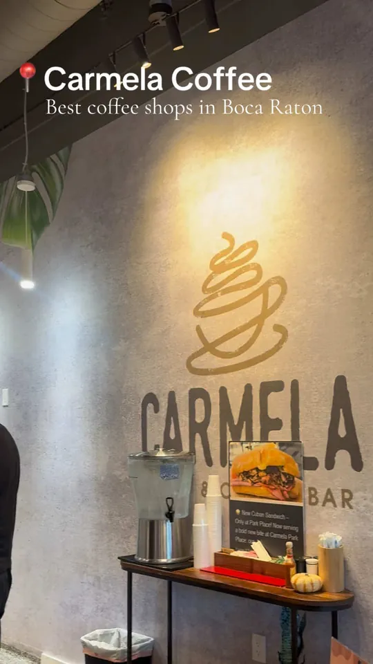 Coffee at Carmela Coffee - Village Commons, West Palm Beach