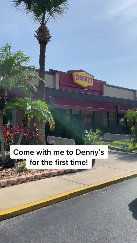 Breakfast at Denny's Restaurant, West Palm Beach