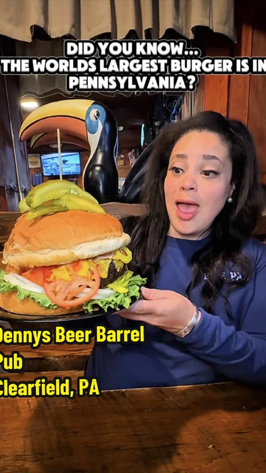 Cheeseburger at Denny's Restaurant, West Palm Beach