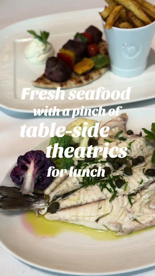 Video at estiatorio Milos West Palm Beach, West Palm Beach