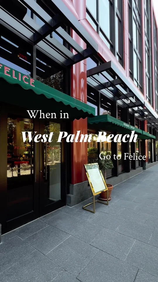 Video at Felice, West Palm Beach