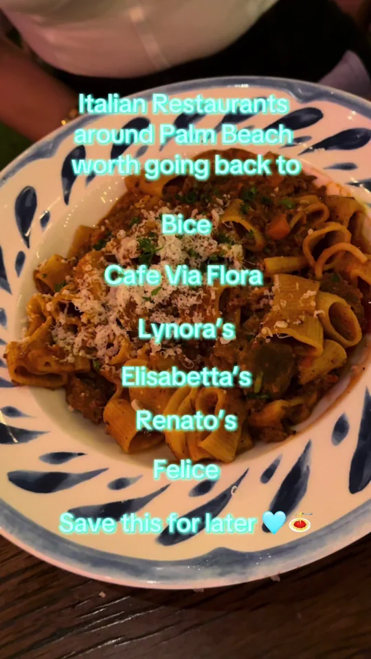 Video at Felice, West Palm Beach