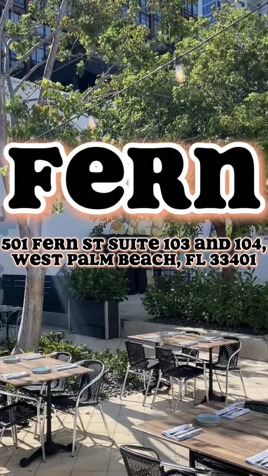 Cocktails at Fern, West Palm Beach