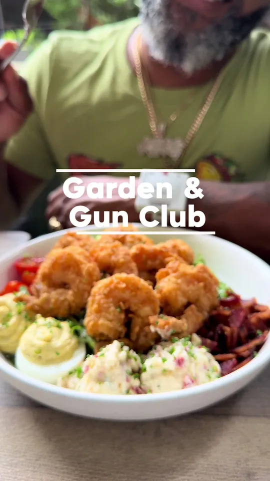 Salad at Gun Club Café, West Palm Beach