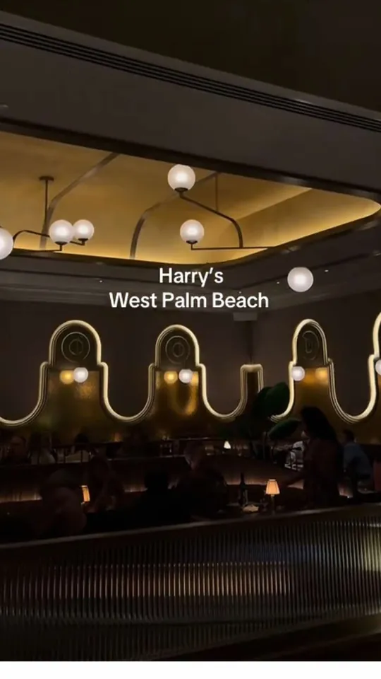 Cocktails at Harry's, West Palm Beach
