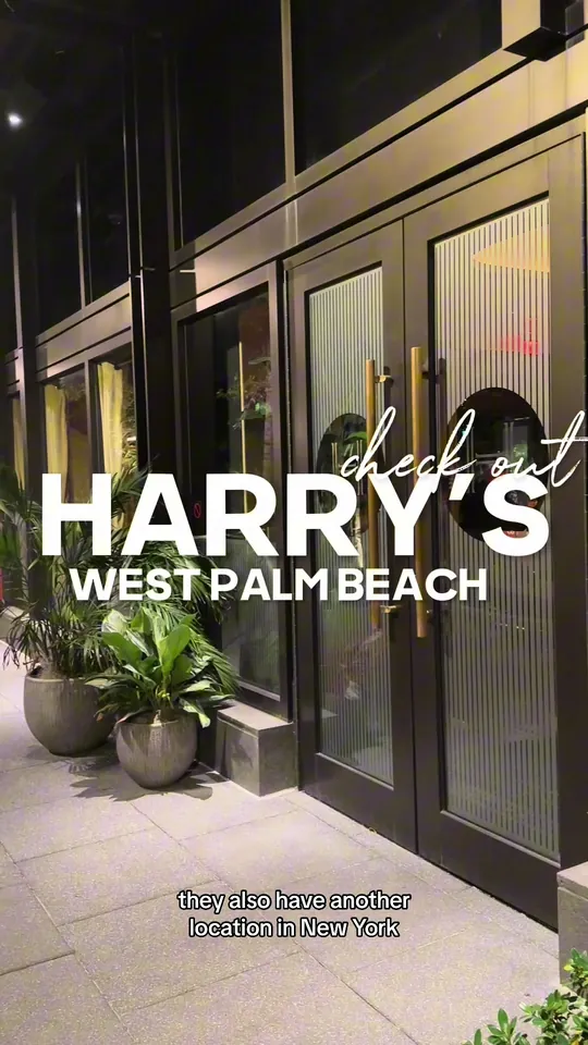 Video at Harry's, West Palm Beach