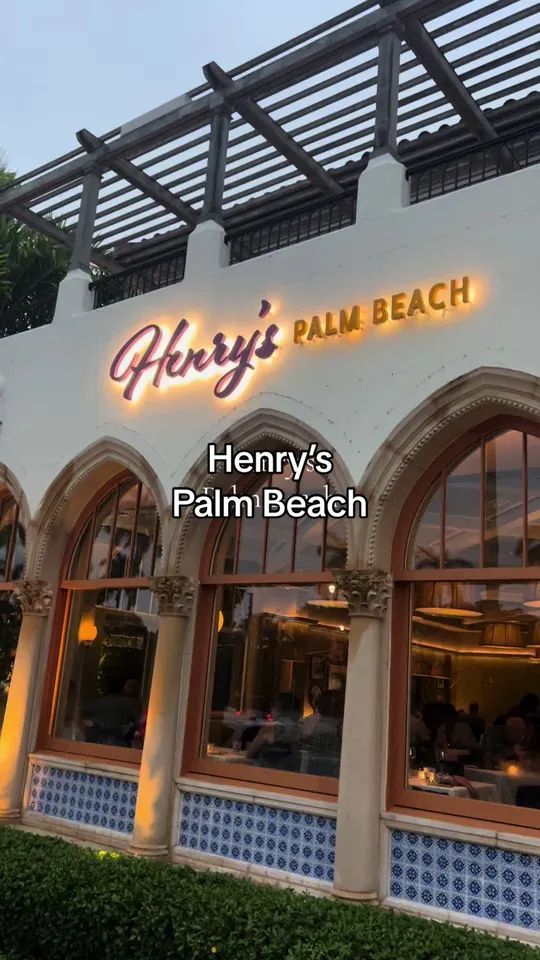 Video at Henry's Palm Beach, West Palm Beach
