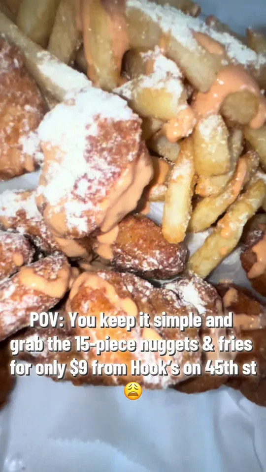 Fries at Hooks Fresh Eats, West Palm Beach