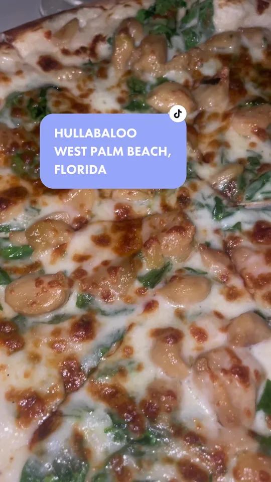 Pizza at Hullabaloo, West Palm Beach