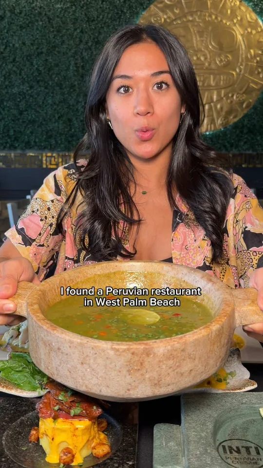Video at INTI Peruvian Cuisine, West Palm Beach