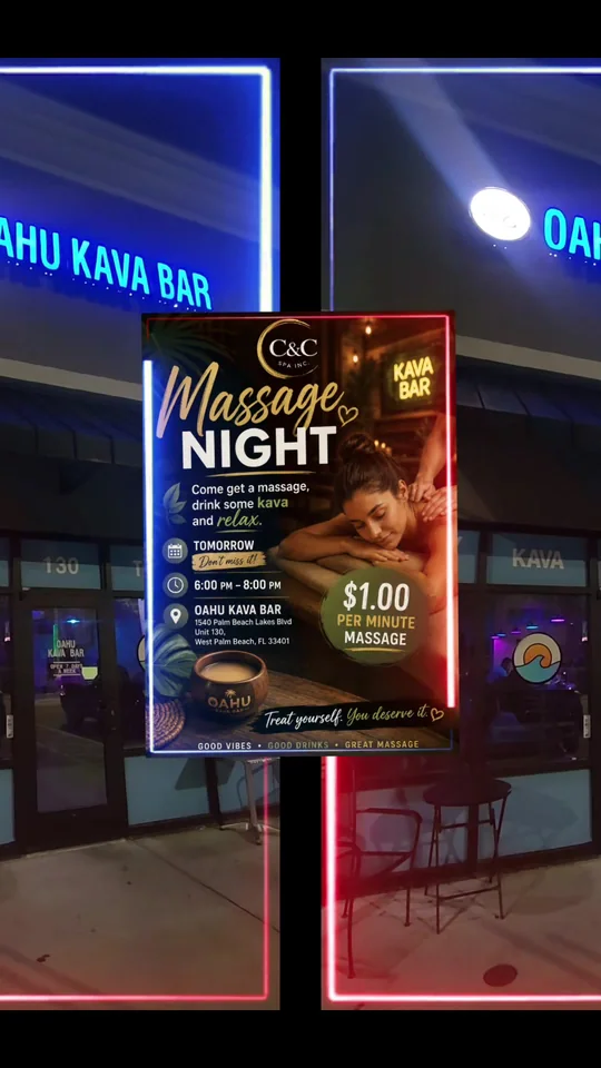 Video at Oahu Kava Bar, West Palm Beach