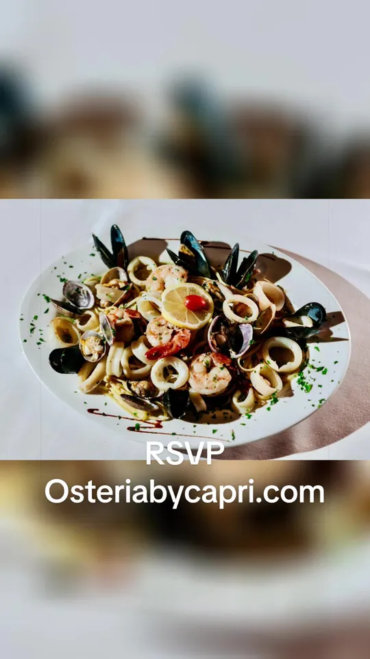 Video at Osteria by Capri, West Palm Beach