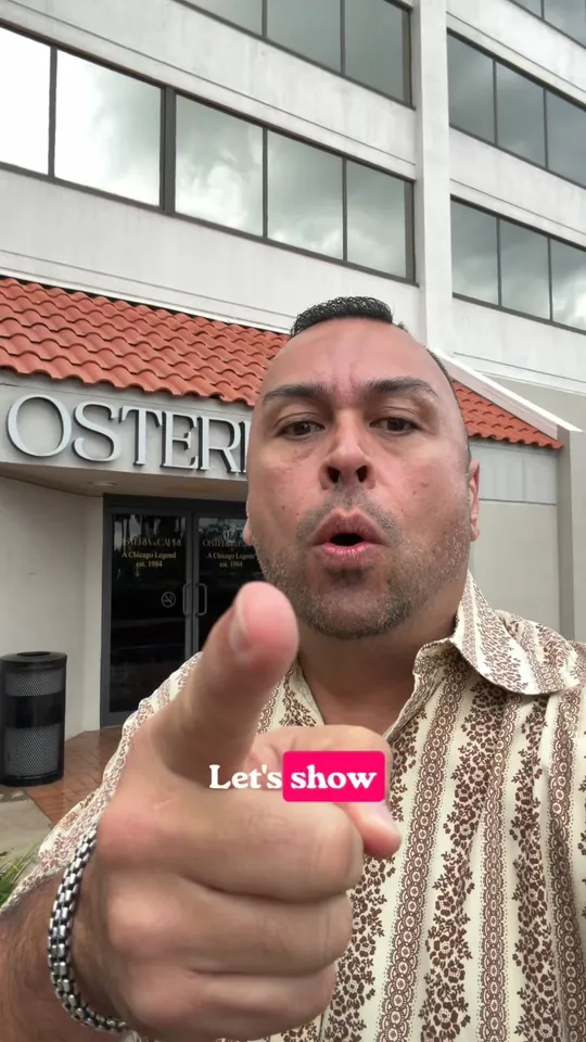 Video at Osteria by Capri, West Palm Beach