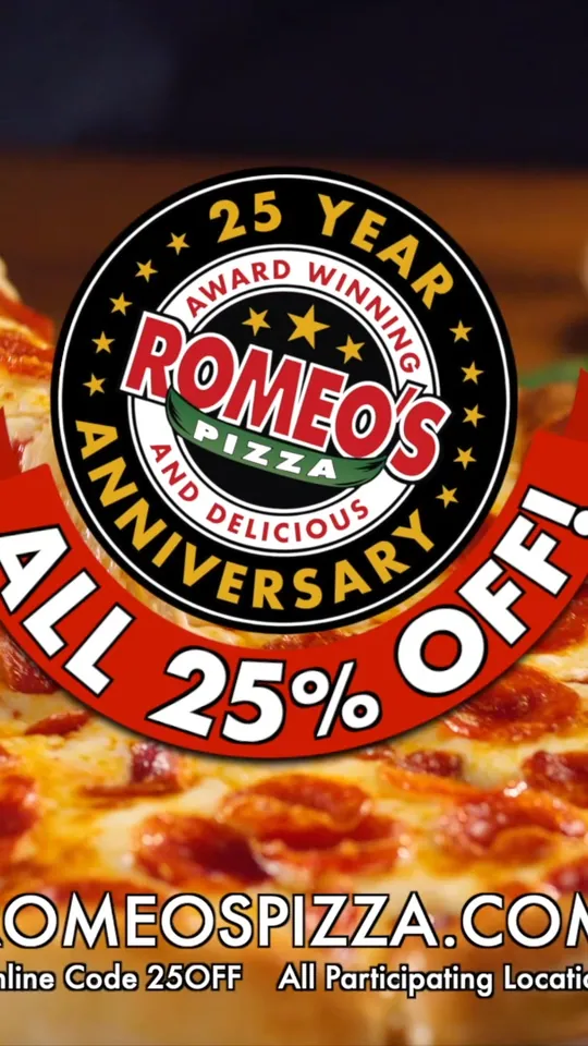 Pizza at Romeo's Pizza & Restaurant, West Palm Beach